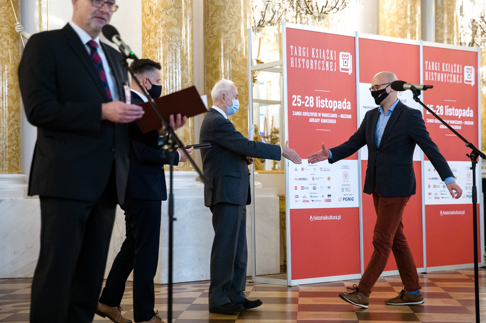 Uroczystość wręczenia Nagrody KLIO. Warszawa, 25 listopada 2021. Fot. Sławek Kasper (IPN)