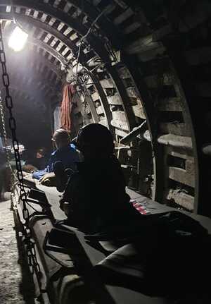 Podziemna ekspozycji „14 dni pod ziemią – historia walki o wolność” w kopalni Guido w Zabrzu. Fot. Andrzej Sznajder/IPN