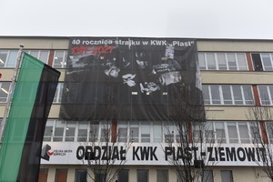 40. rocznica strajku w KWK „Piast”. Fot. Monika Kobylańska/IPN