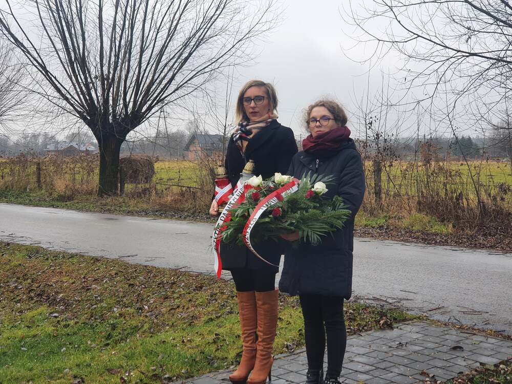 IPN w Rzeszowie upamiętnił  Zbigniewa Wilka w w Dzierdziówce Fot. Krzysztof Zając/ IPN O/Rzeszów