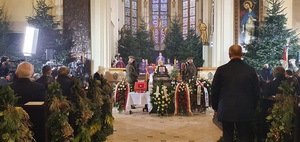 Uroczystości pogrzebowe śp. Andrzeja Rozpłochowskiego