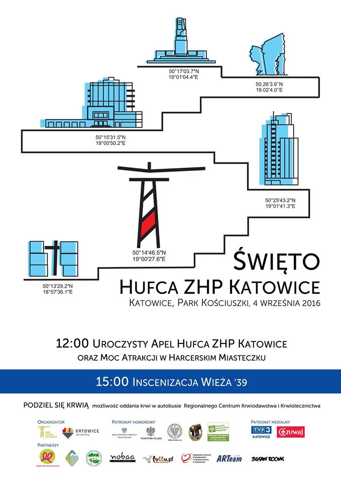Obchody Święta Katowickiego Hufca ZHP 2016.