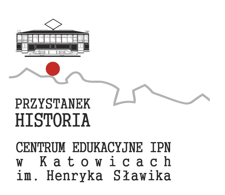 Logo Przystanku Historia w Katowicach.
