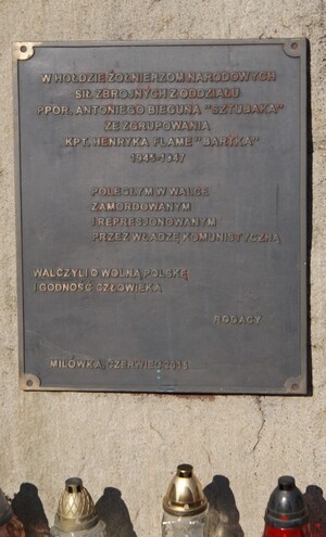 Narodowy Dzień Pamięci „Żołnierzy Wyklętych“ w Ciścu.
