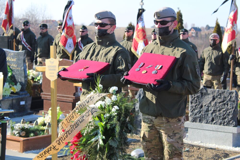 Pogrzeb śp. płk. Jerzego Tarnawskiego. Fot. Artur Kasprzykowski/IPN