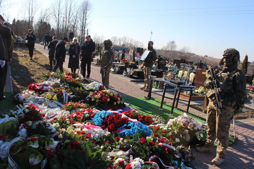 Pogrzeb śp. płk. Jerzego Tarnawskiego. Fot. Artur Kasprzykowski/IPN