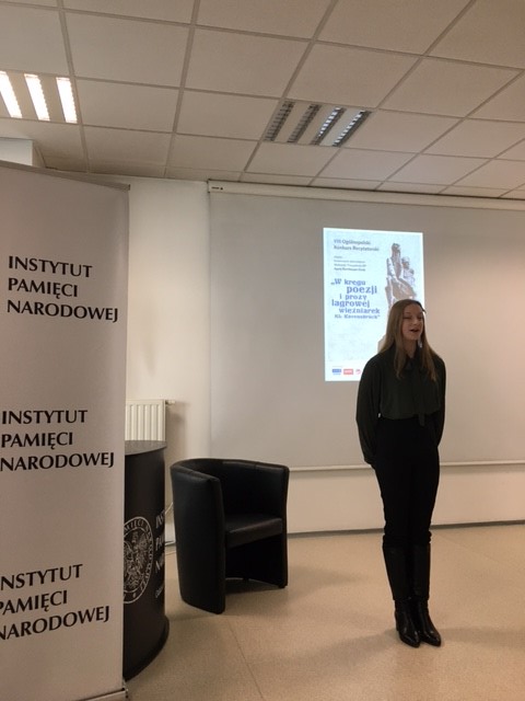 Półfinał VIII edycji ogólnopolskiego konkursu recytatorskiego „W kręgu poezji i prozy lagrowej więźniarek KL Ravensbruck”.