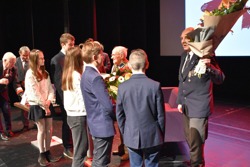 Spotkanie z żołnierzami AK w 80. rocznicę przekształcenia Związku Walki Zbrojnej w Armię Krajową w Sosnowcu. Fot. Krzysztof Łojko/IPN