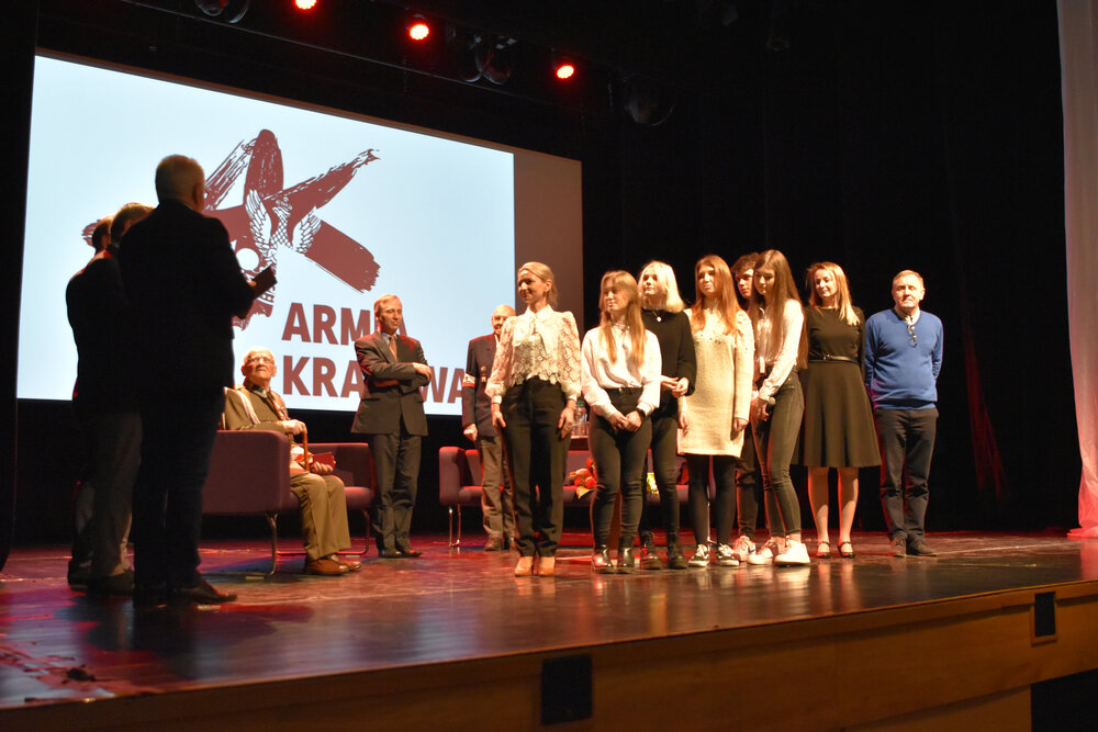 Spotkanie z żołnierzami AK w 80. rocznicę przekształcenia Związku Walki Zbrojnej w Armię Krajową w Sosnowcu. Fot. Krzysztof Łojko/IPN