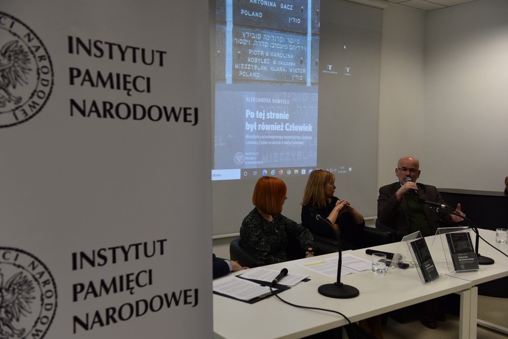 Dyskusja wokół książki dr Aleksandry Namysło.