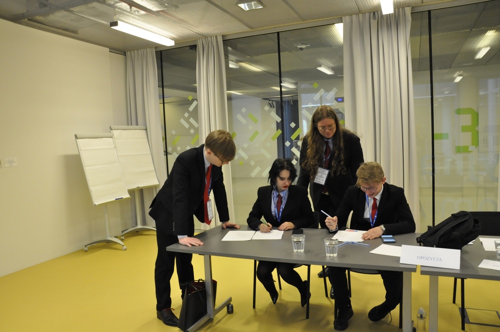 Etap eliminacyjny VII Turnieju Debat Historycznych w Katowicach.