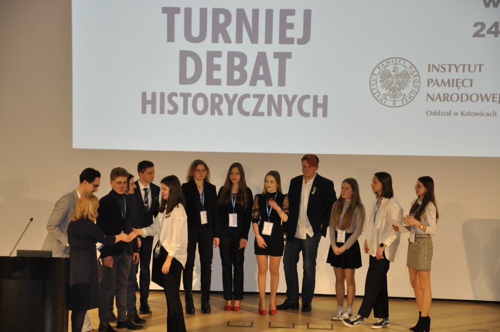 Etap eliminacyjny VII Turnieju Debat Historycznych w Katowicach.