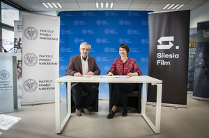 Porozumienie o współpracy pomiędzy Instytucją Filmową Silesia Film w Katowicach a katowickim Oddziałem IPN przy realizacji projektu „Quiz wiedzy o Wojciechu Korfantym”