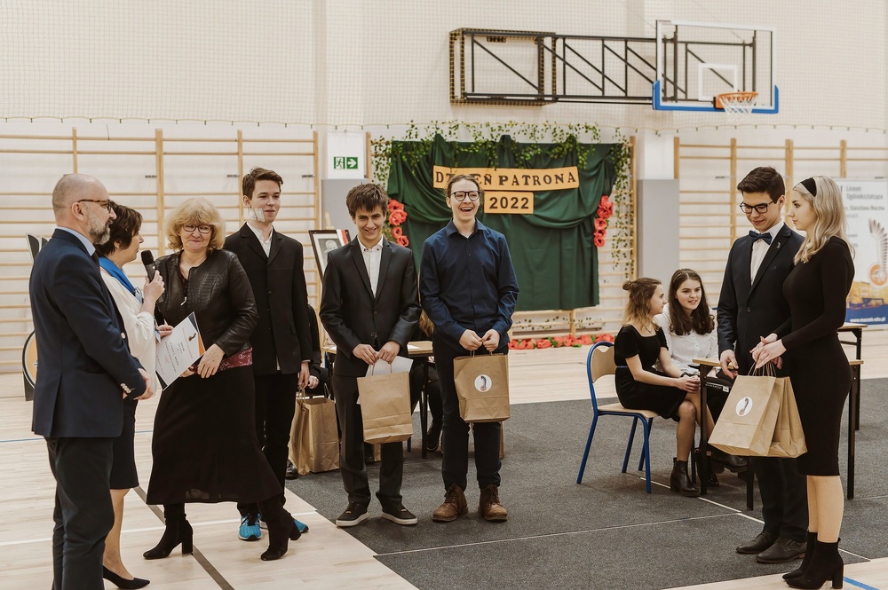 130. rocznica urodzin gen. Stanisława Maczka w IV Liceum Ogólnokształcącym w Katowicach. Fot. IV LO w Katowicach