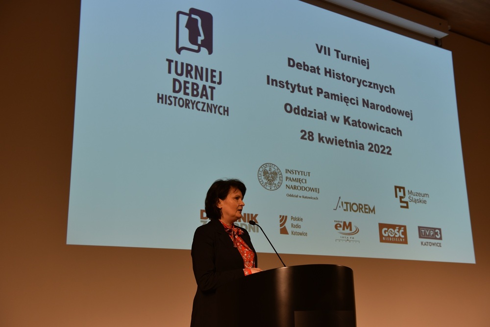 Finał regionalny VII Turnieju Debat Historycznych w Katowicach. Fot. M. Kobylańska