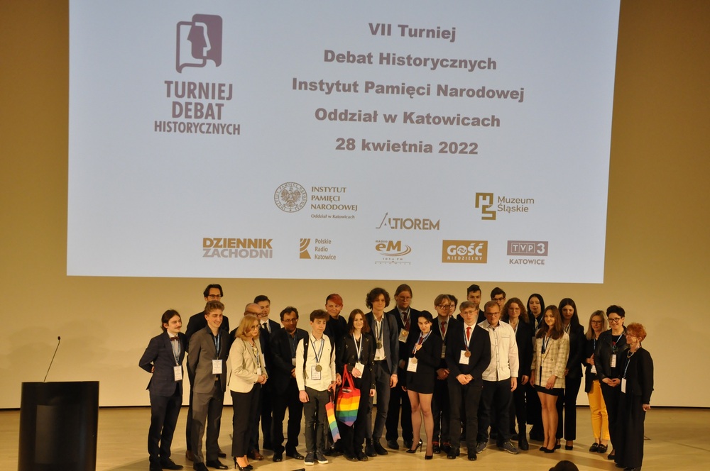 Finał regionalny VII Turnieju Debat Historycznych w Katowicach.