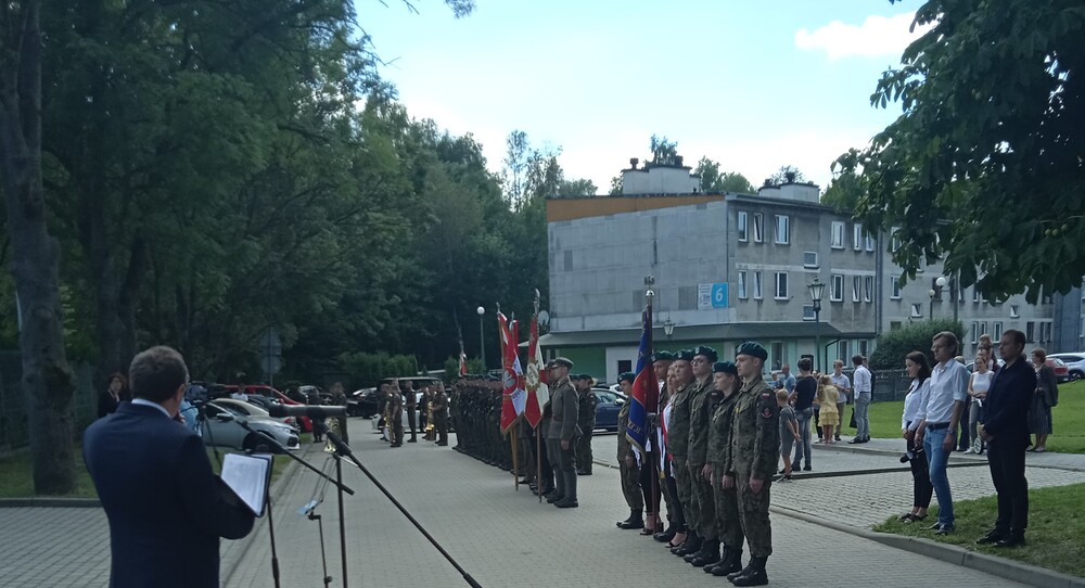 Uroczystość odsłonięcia pomnika Trzech Generałów – Pilica, 7 sierpnia 2022