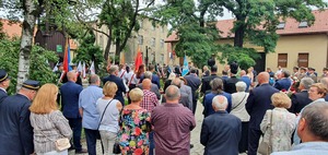 42. rocznica pierwszego strajku na Górnym Śląsku w tarnogórskim „Fazosie“.