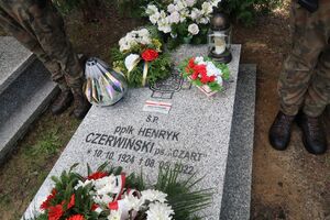IPN upamiętnił ppłk. Henryka Czerwińskiego w 83. rocznicę wybuchu II wojny światowej. Fot. Stanisław Twardoch/IPN