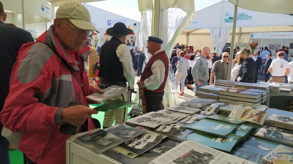 IPN podczas XXXI Krajowej Wystawy Rolniczej w Częstochowie. Fot. Monika Kobylańska/IPN