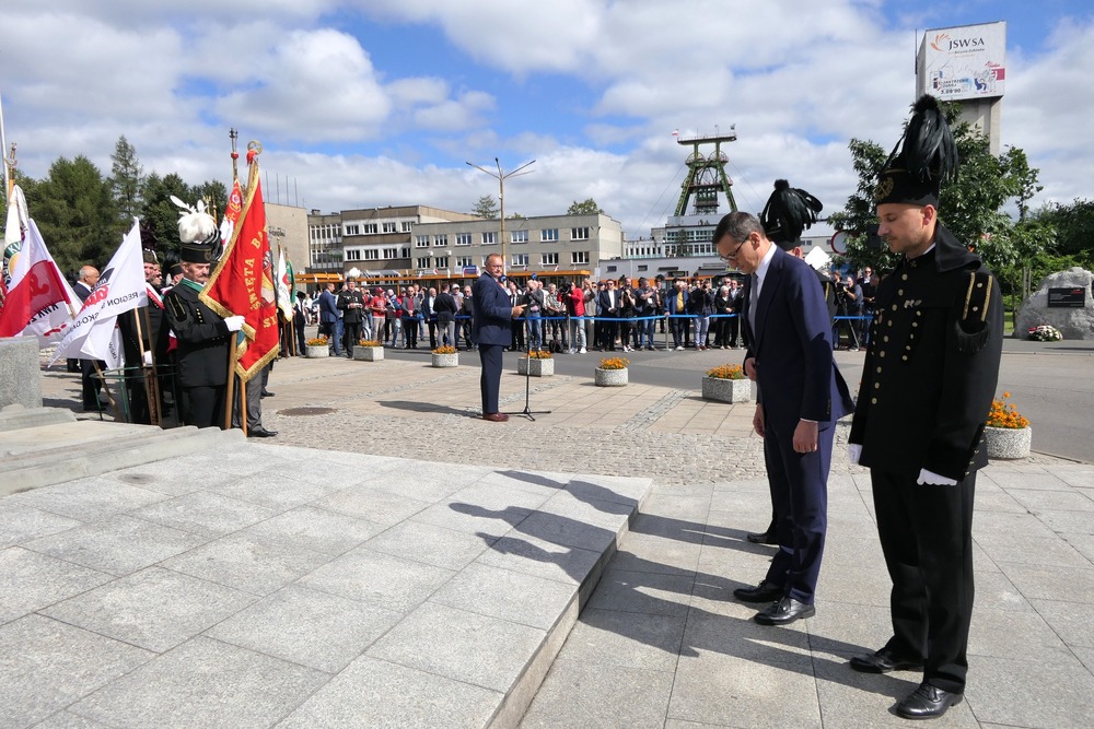 Obchody 42. rocznicy podpisania Porozumienia Jastrzębskiego. Fot. Śląski Urząd Wojewódzki