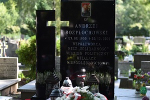 72. rocznica urodzin Andrzeja Rozpłochowskiego w Katowicach. Fot. Monika Kobylańska/IPN
