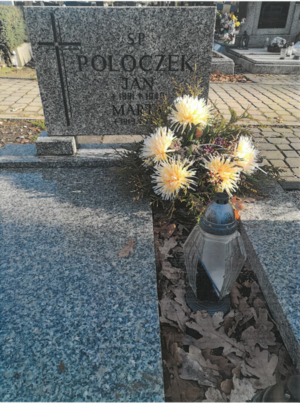 Grób Jana Piotra Poloczka.