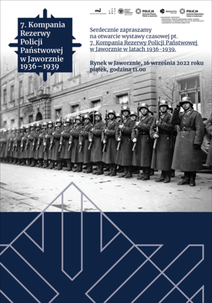 Otwarcie wystawy czasowej 7. Kompania Rezerwy Policji Państwowej w Jaworznie w latach 1936-1939 – Jaworzno, 16 września 2022