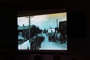 Wykład o działaniach wojennych pod Częstochową w 1939 roku w Muzeum Regionalnym w Kamienicy Polskiej, fot. Krzysztof Szczepanik