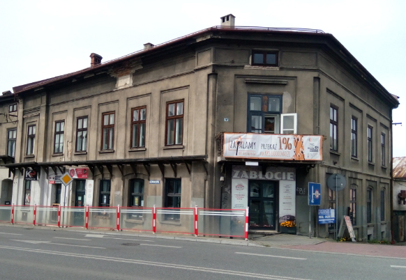 Żywiec, ul. Dworcowa 1. Budynek, w którym znajdowało się Gestapo. Fot. Rafał Caputa