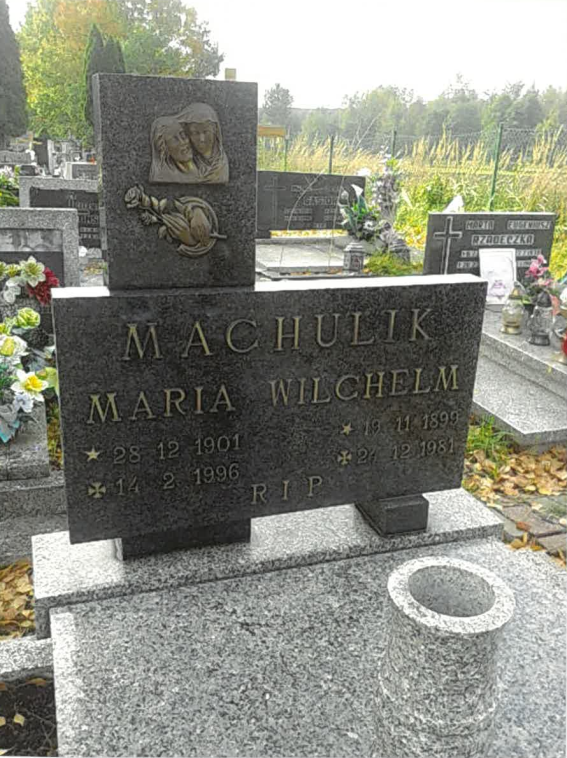 Grób ppor. Wilhelma Machulika.