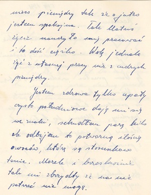 List do rodziny wysłany z Jagodiny (2).