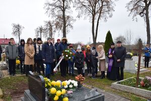 Oznaczenia grobu powstańca śląskiego śp. Rajmunda Kubiszoka znakiem pamięci „Tobie Polsko” w Lubecku.
