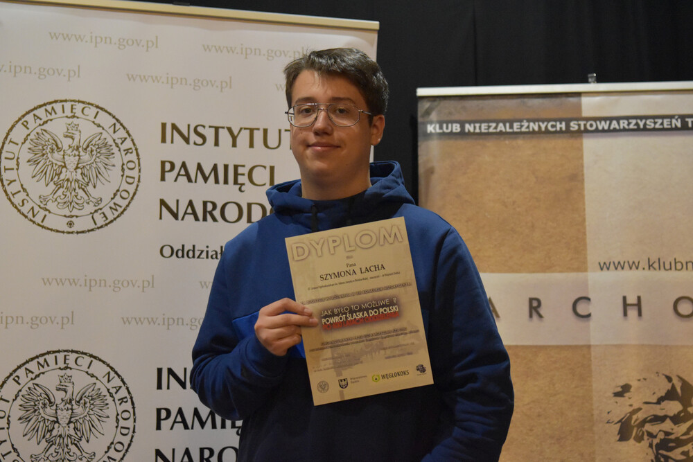 Finał XIII edycji konkursu historyczno-literackiego zorganizowanego w 100. rocznicę objęcia części Górnego Śląska przez Rzeczpospolitą. Fot. Krzysztof Łojko/IPN