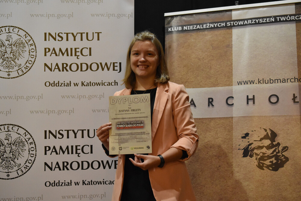 Finał XIII edycji konkursu historyczno-literackiego zorganizowanego w 100. rocznicę objęcia części Górnego Śląska przez Rzeczpospolitą. Fot. Krzysztof Łojko/IPN