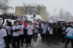 W 41. rocznicę pacyfikacji kopalni „Wujek” odbył się X Bieg Dziewięciu Górników. Fot. Śląskie Centrum Wolności i Solidarności.