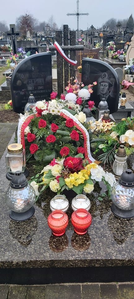 Grób Józefa Krzysztofa Gizy. fot. arch. IPN Lublin