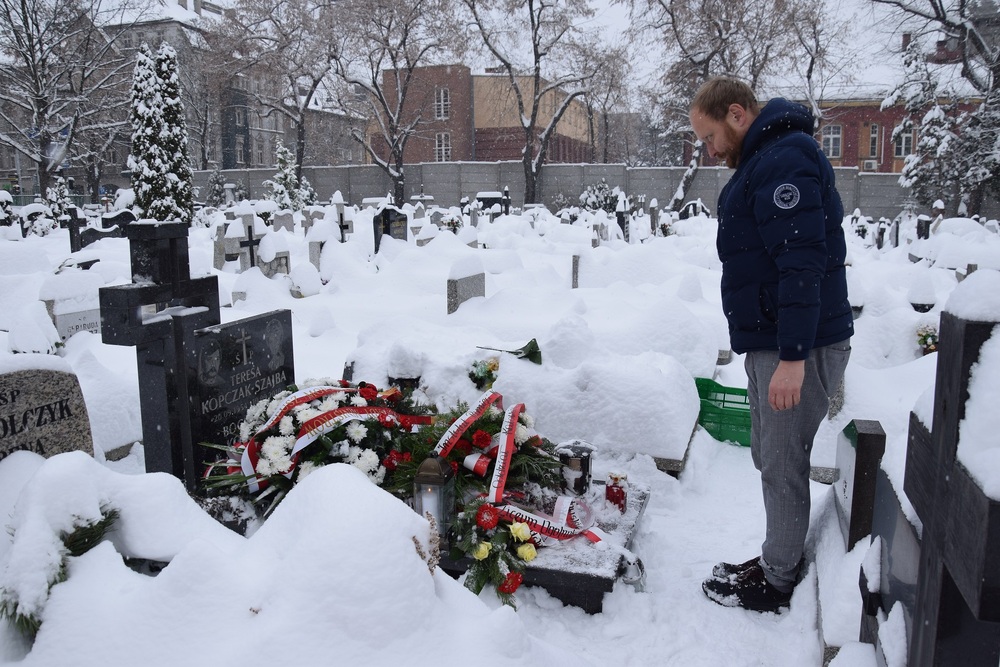 Grób Bogusława Kopczaka.