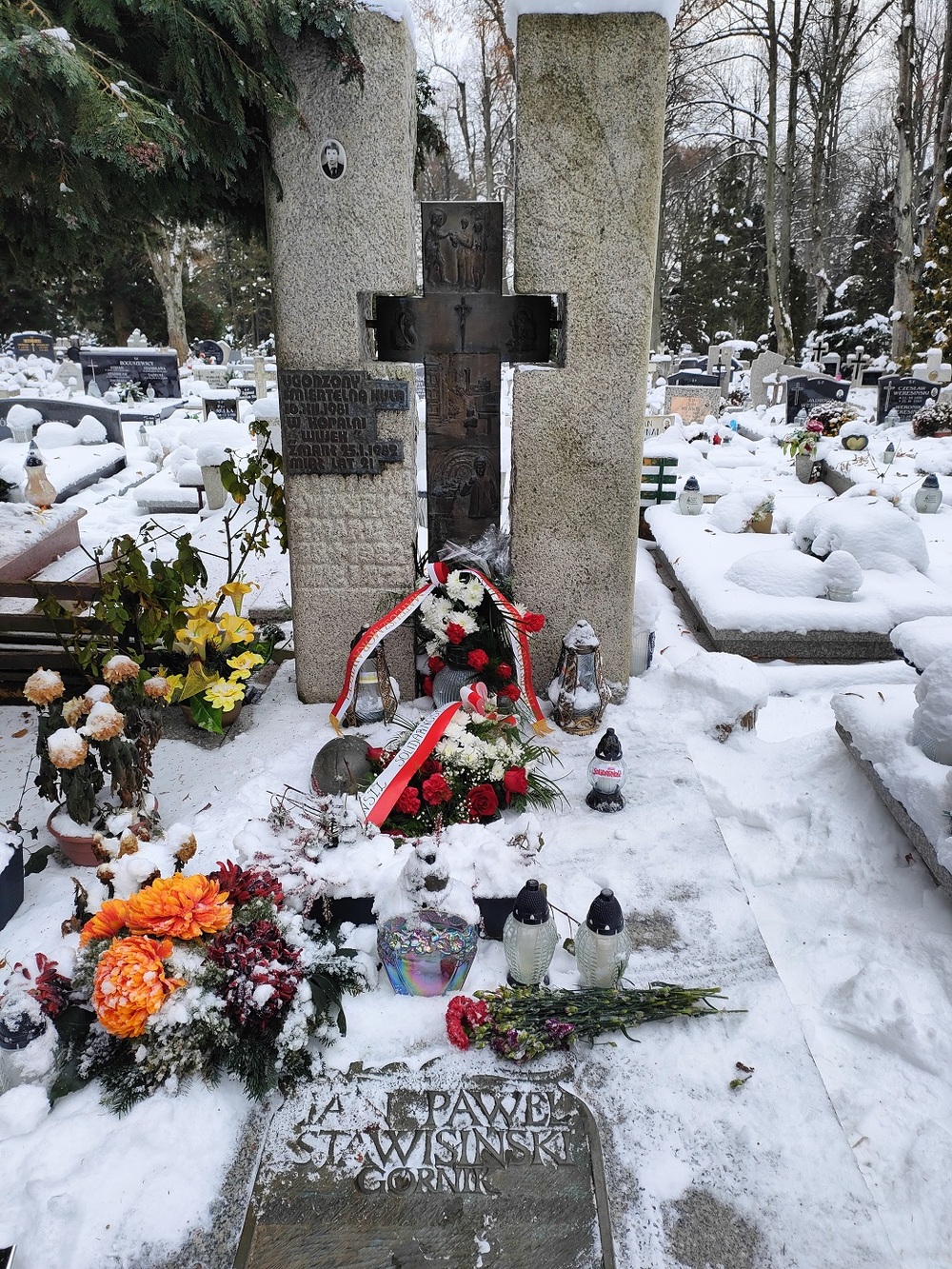 Grób Jana Stawisińskiego.