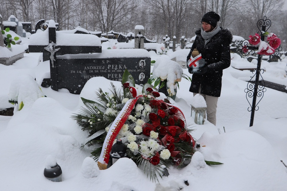 Upamiętnienie Andrzeja Pełki. Fot. IPN Łódź