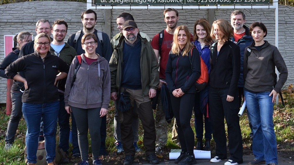 Szkolenie pracowników Oddziału IPN w Katowicach przez żołnierzy 13. Śląskiej Brygady Obrony Terytorialnej. Fot. IPN