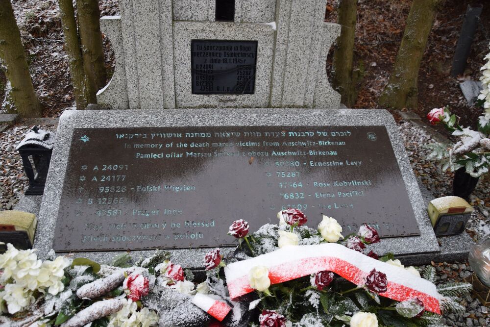 Katowicki OBUWiM IPN w Katowicach upamiętnił 78. rocznicę „marszu śmierci”. Fot. Danuta Mikoda/IPN