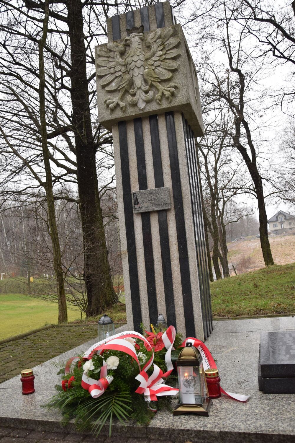 Katowicki OBUWiM IPN w Katowicach upamiętnił 78. rocznicę „marszu śmierci”. Fot. Danuta Mikoda/IPN