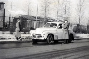 Patrol drogowy, koniec lat 50-tych XX w.