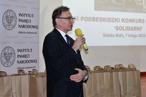 Finał XII Podbeskidzkiego Konkursu Historycznego „Solidarni“.