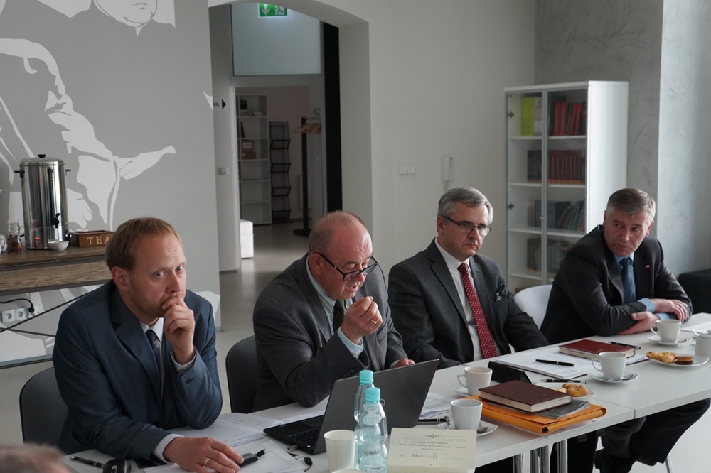 Posiedzenie Komitetu Ochrony Pamięci Walk i Męczeństwa przy Oddziale IPN w Katowicach.