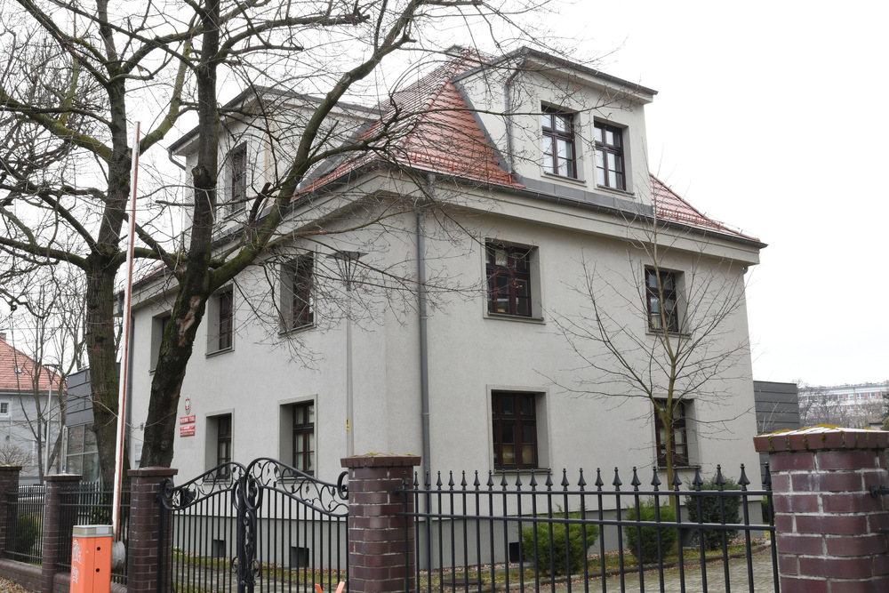 Ostatnie spotkanie w ramach projektu edukacyjnego "Łączka i inne miejsca poszukiwań" - zajęciach edukacyjnych w terenie. 21 marca 2023 r. - Gliwice. Fot.: IPN / Krzysztof Łojko