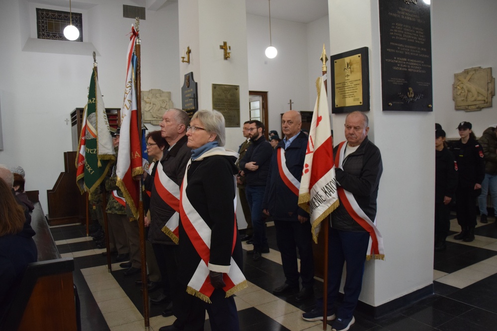 Uroczystość z okazji 80. rocznicy ujawnienia Zbrodni Katyńskiej. 13 kwietnia 2023 r. Katowice. Fot.: IPN Danuta Mikoda