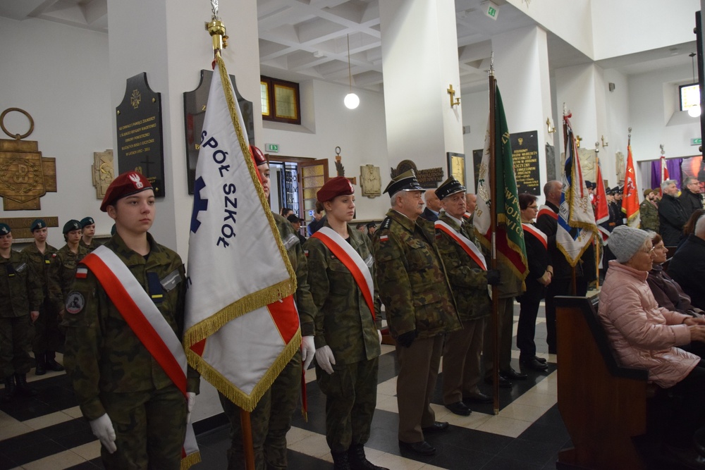 Uroczystość z okazji 80. rocznicy ujawnienia Zbrodni Katyńskiej. 13 kwietnia 2023 r. Katowice. Fot.: IPN Danuta Mikoda