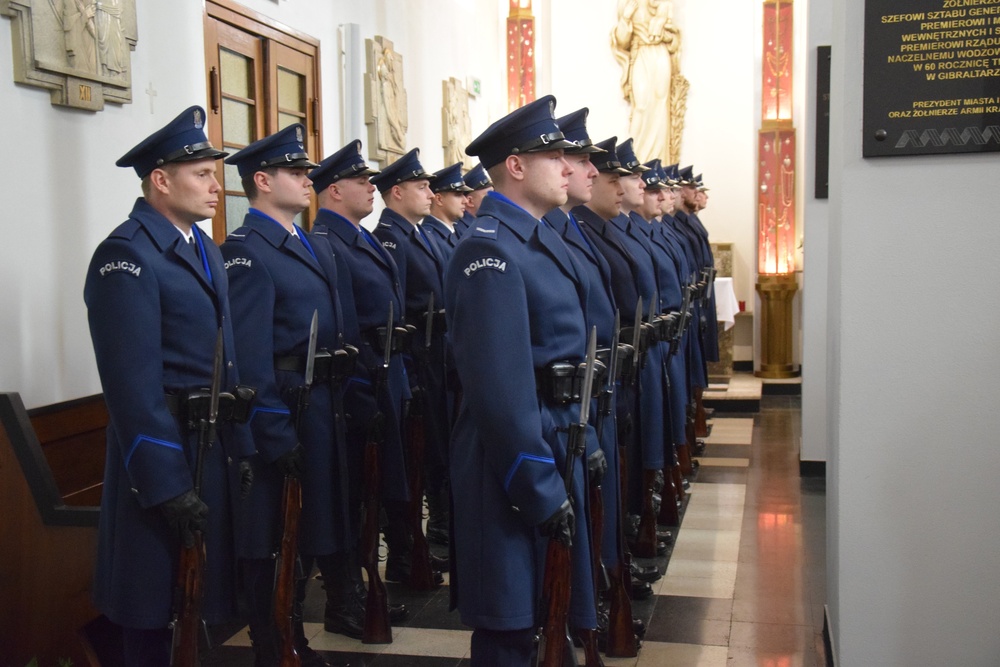 Uroczystość z okazji 80. rocznicy ujawnienia Zbrodni Katyńskiej. 13 kwietnia 2023 r. Katowice. Fot.: IPN Danuta Mikoda